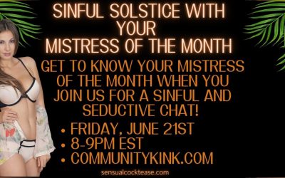 A Sinful Summer Solstice