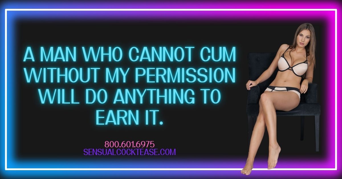 Benefits of Orgasm Denial That You Never Knew You Needed with Sensual Cocktease Goddess Demi 800-601-6975